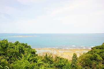 Cape Chinen Park in Okinawa, Japan - 沖縄 知念岬 公園