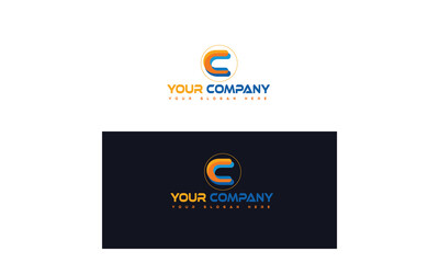 Letter Logo - C Letter Alphabet Logo Design Template for your business or service