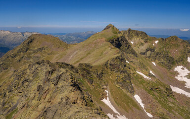 Views from the Pic de l'Étang Fourcat summit  (Pyrenees, Andorra)