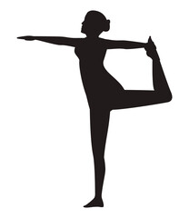 dancer yoga pose