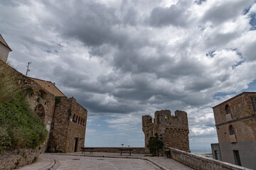 Termoli. Glimpses of the old town. Termoli is an Italian town of 32 953 inhabitants in the province...