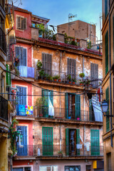 Typical Facade, Palma, Mallorca