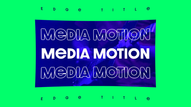 Media Motion Stomp Title