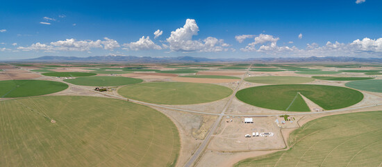 Colorado Crop Circle Panorama