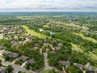 Subdivision and Green Space - obrazy, fototapety, plakaty