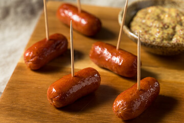 Homemade Warm Cocktail Weenies