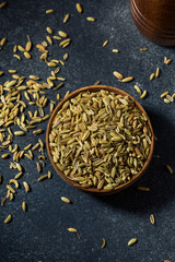 Homemade Raw Fennel Seeds