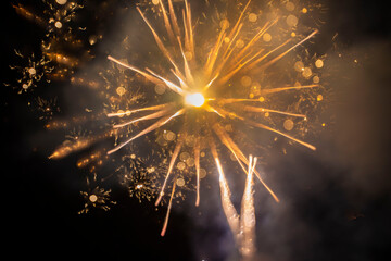 Obraz premium Juegos artificiales 