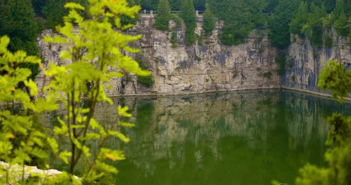 Elora Quarry in Elora Ontario Canada