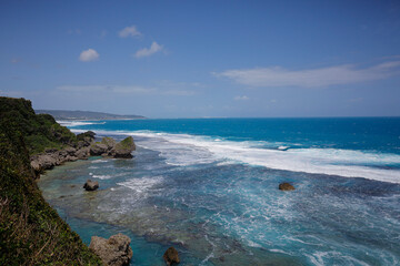 beach and sea