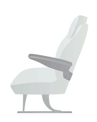 White air seat. vector illustration