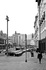 Obraz premium street of Moscow city