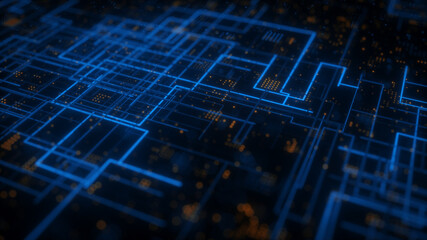 circuit board background