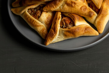 Homemade Fatayers. Empanadas Arabes
