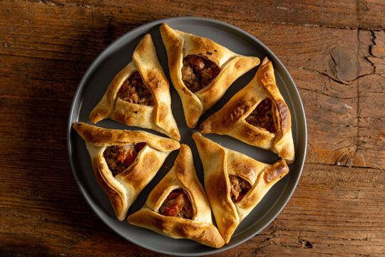 Homemade Fatayers. Empanadas Arabes