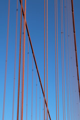 Details der Golden Gate Bridge
