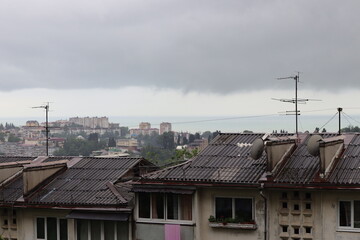 Fototapeta premium roofs of the town