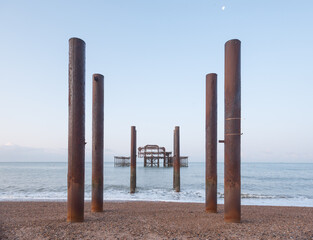 pier in the sea