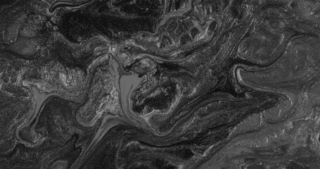 Beautiful acrylic color abstract background. Colored marble mixed ink abstraction.