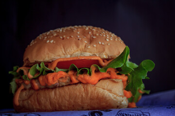 Hamburguers and sandwichs  delicous