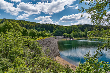 Impressive landscape, Dhuenntalsperre, Wermelskirchen National Park