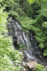 Issaqueena Falls Viewed From the Overlook in South Carolina