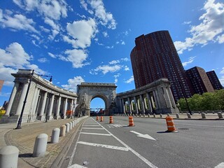 view of the hall in the city