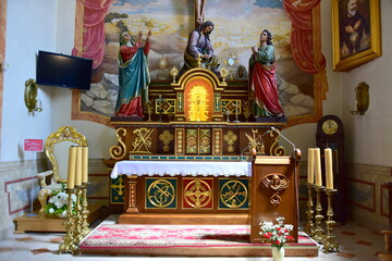 Bazylika Wadowice, kościół katolicki w rodzinnym mieście Karola Wojtyły - obrazy, fototapety, plakaty