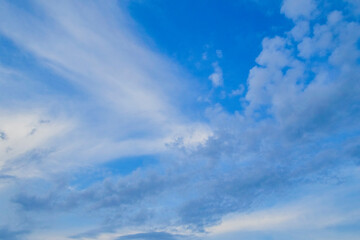 雨上がりの青空