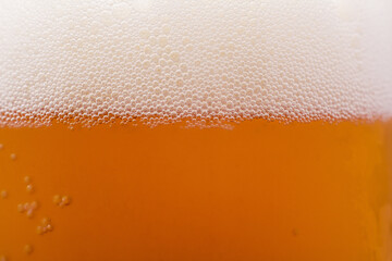 vaso de cerveza primer plano