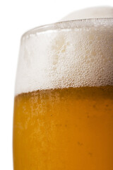 vaso de cerveza primer plano