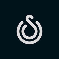Initial letter S logo design inspiration vector template