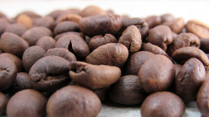 Coffee bean background.