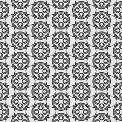 Abstract background pattern with geometric elements on white background, wallpaper. Seamless pattern, texture