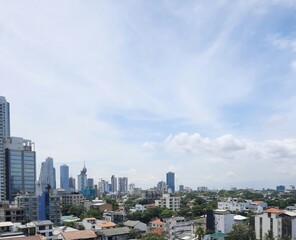 Fototapeta premium city sky