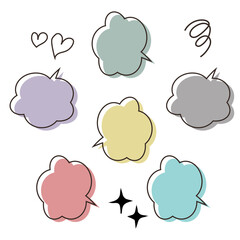 吹き出し　効果