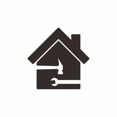 house repair icon vector and tools icon vector