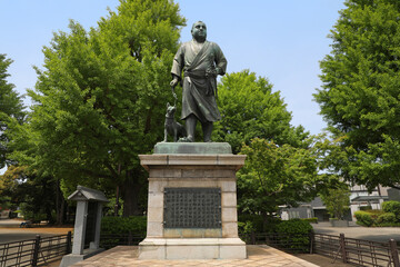 Obraz premium 上野恩賜公園の西郷隆盛像