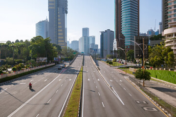 view of highway at kuala lumpur, malaysia