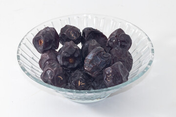 dates isolated on white background