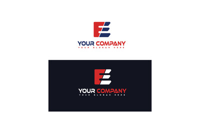 Letter Logo - E Letter Alphabet Logo Design Template for your business or service
