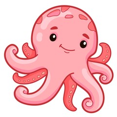 Cute octopus cartoon