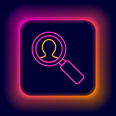 Glowing neon line Medical analysis icon isolated on black background. Medicine help. Pharmacy medication symbol. Colorful outline concept. Vector