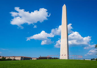 Fototapeta na wymiar Washington monument in Washington D.C., USA