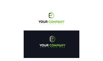 Letter Logo - E Letter Alphabet Logo Design Template for your business or service