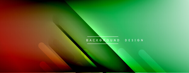 Dynamic lines abstract background. 3D shadow effects and fluid gradients. Modern overlapping forms