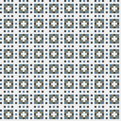Abstract Cross Pattern generative computational art illustration
