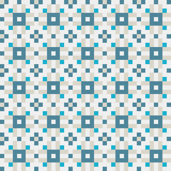 Abstract Cross Pattern generative computational art illustration