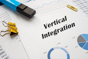  Vertical Integration sign on the sheet.