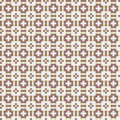 Abstract Cross Pattern generative computational art illustration